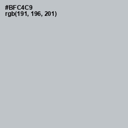 #BFC4C9 - Submarine Color Image