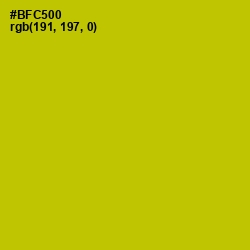 #BFC500 - Rio Grande Color Image