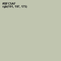 #BFC5AF - Rainee Color Image