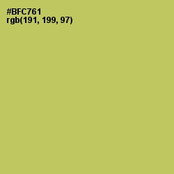 #BFC761 - Wild Willow Color Image