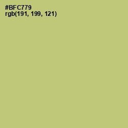 #BFC779 - Wild Willow Color Image