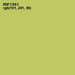 #BFC963 - Wild Willow Color Image