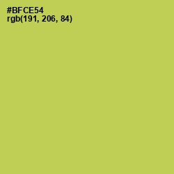 #BFCE54 - Celery Color Image