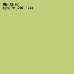 #BFCF7C - Wild Willow Color Image