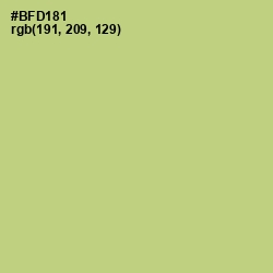 #BFD181 - Feijoa Color Image