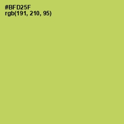 #BFD25F - Celery Color Image