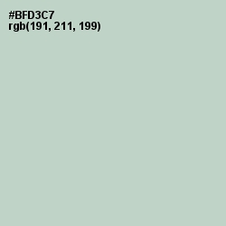 #BFD3C7 - Surf Color Image