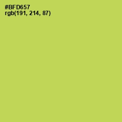 #BFD657 - Celery Color Image