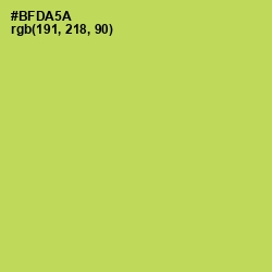 #BFDA5A - Conifer Color Image