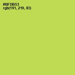 #BFDB53 - Conifer Color Image