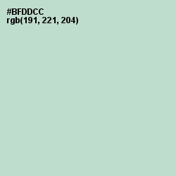 #BFDDCC - Surf Color Image