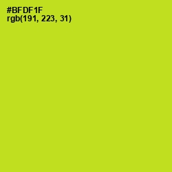 #BFDF1F - Fuego Color Image