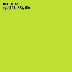 #BFDF32 - Key Lime Pie Color Image