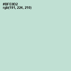 #BFE0D2 - Cruise Color Image