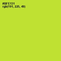 #BFE131 - Green Yellow Color Image