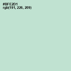 #BFE2D1 - Cruise Color Image