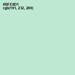 #BFE8D1 - Cruise Color Image