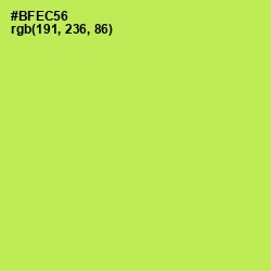 #BFEC56 - Conifer Color Image