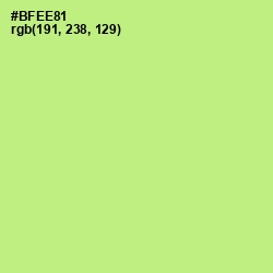 #BFEE81 - Feijoa Color Image