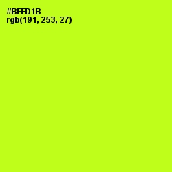 #BFFD1B - Lime Color Image