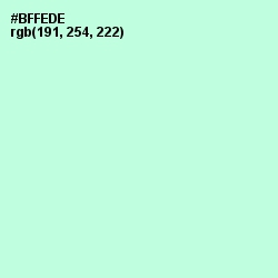#BFFEDE - Cruise Color Image