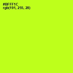 #BFFF1C - Lime Color Image