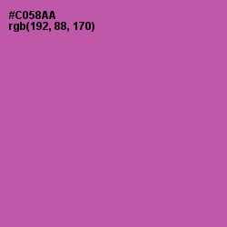 #C058AA - Hopbush Color Image