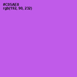 #C05AE8 - Orchid Color Image