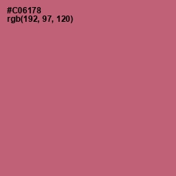 #C06178 - Contessa Color Image