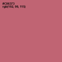 #C06373 - Contessa Color Image