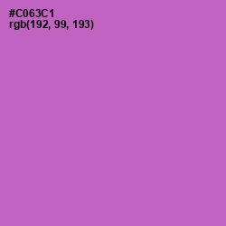 #C063C1 - Orchid Color Image