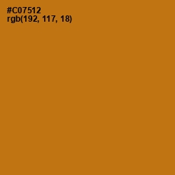 #C07512 - Meteor Color Image