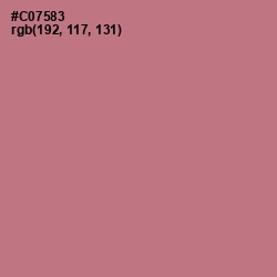 #C07583 - Charm Color Image