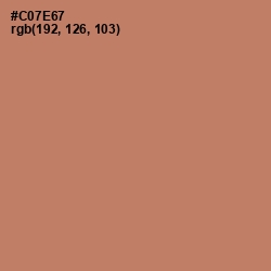 #C07E67 - Contessa Color Image