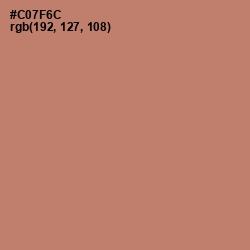 #C07F6C - Contessa Color Image