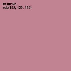 #C08191 - Puce Color Image