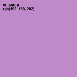 #C08ACA - Lilac Color Image