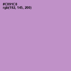 #C091C8 - Lilac Color Image
