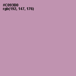 #C093B0 - Viola Color Image