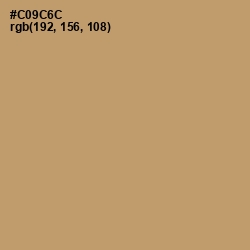#C09C6C - Antique Brass Color Image