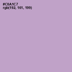 #C0A1C7 - Lilac Color Image