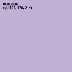 #C0B0D6 - Gray Suit Color Image