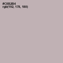 #C0B2B4 - Tea Color Image
