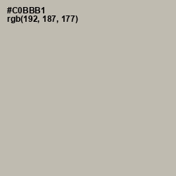 #C0BBB1 - Tea Color Image