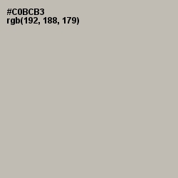 #C0BCB3 - Tea Color Image
