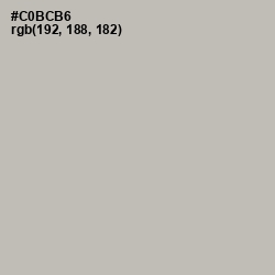 #C0BCB6 - Cotton Seed Color Image
