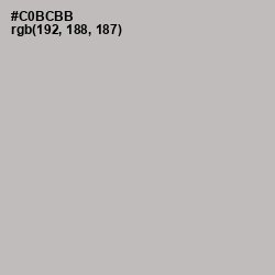 #C0BCBB - Cotton Seed Color Image
