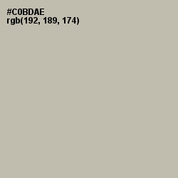 #C0BDAE - Bison Hide Color Image