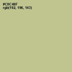 #C0C48F - Pine Glade Color Image
