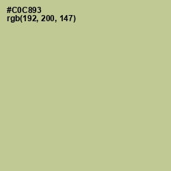 #C0C893 - Pine Glade Color Image